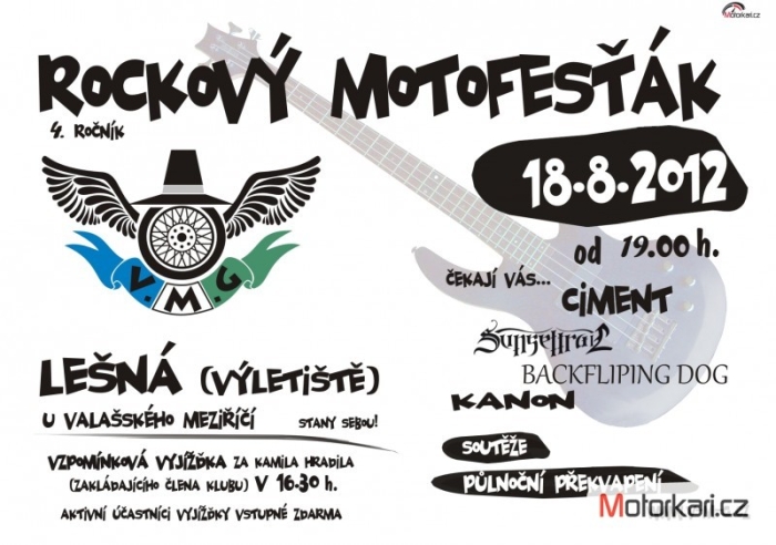 SCRC North Moravian chapter - Motofesk